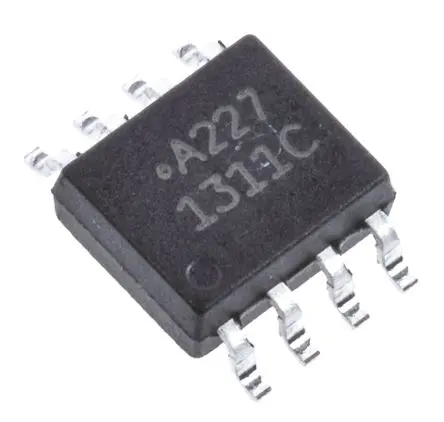 Produktfoto 1 von Broadcom ACPL, AEC-Q100 Oberfläche 2 Optokoppler DC-In, 8-Pin SOIC, Isolation 3000 V ac