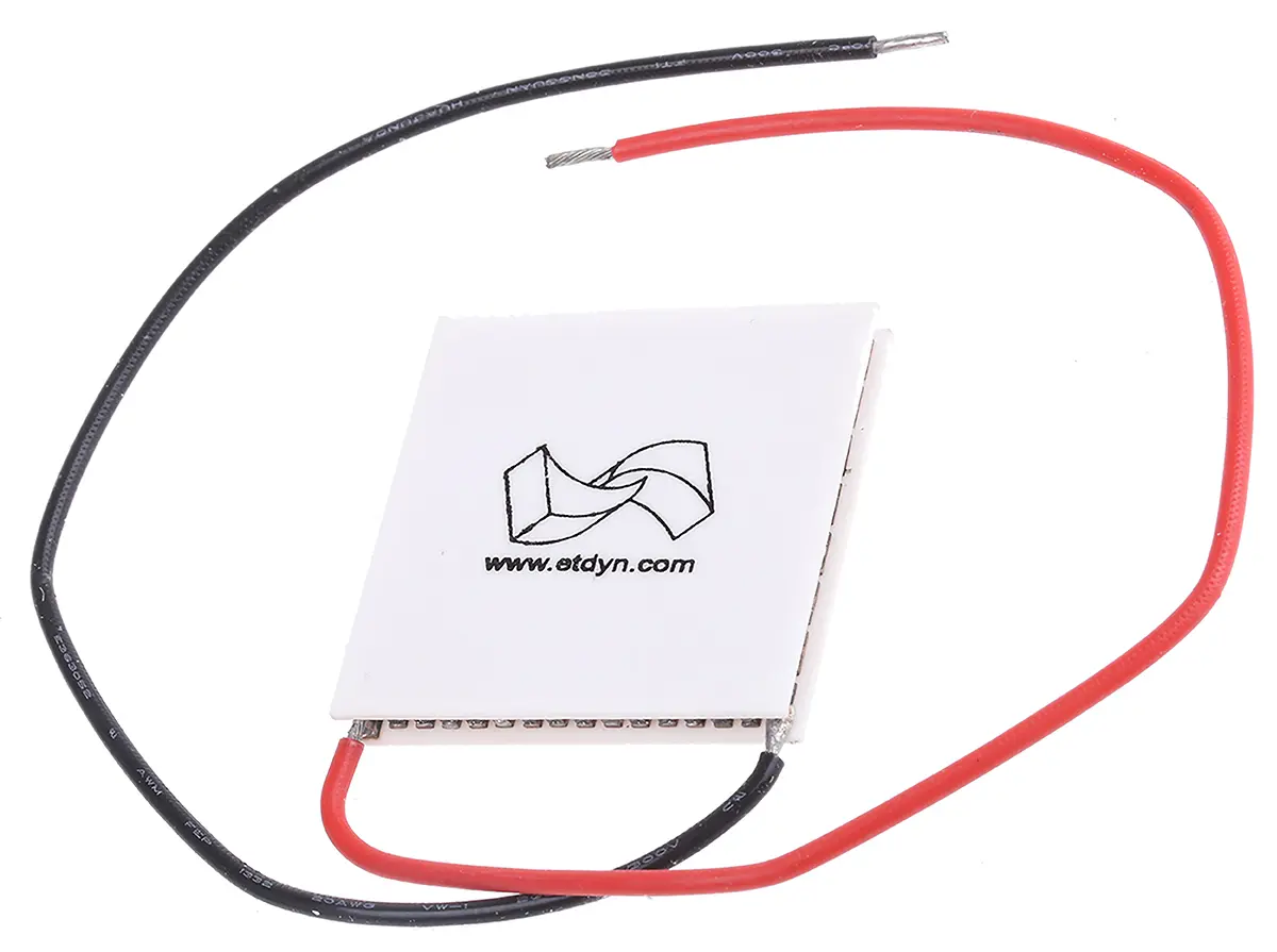 Produktfoto 1 von European Thermodynamics Peltier-Element 1.6W +150K max., 1.6A, 7V 30 x 30mm
