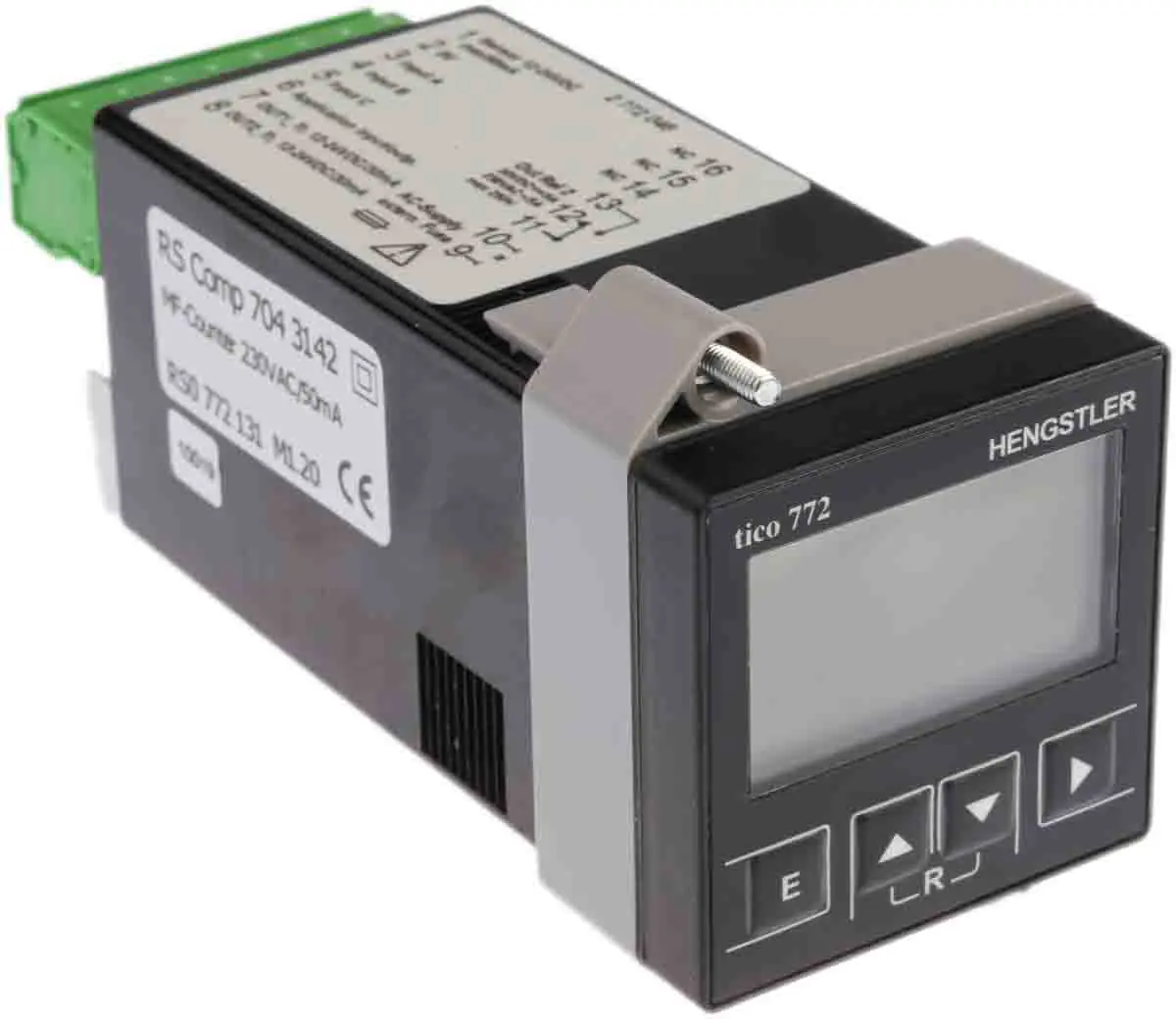 Hengstler TICO 772 LCD Zähler Automatisch, manuell 6-stellig Minuten, Sekunden max. 60kHz 230 V ac 0,0001 → 99