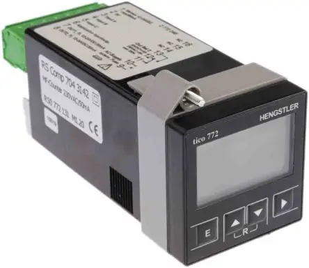 Produktfoto 1 von Hengstler TICO 772 Zähler Zähler LCD Automatisch und manuell 6-stellig 230V ac, Sekunde, Minuten, max. 60 kHz