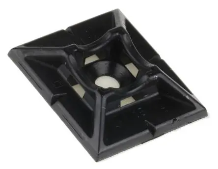 Produktfoto 1 von Legrand Colring Befestigungssockel Schwarz 25 mm x 4.6 mm Kabelbinder x 30mm für 4 mm