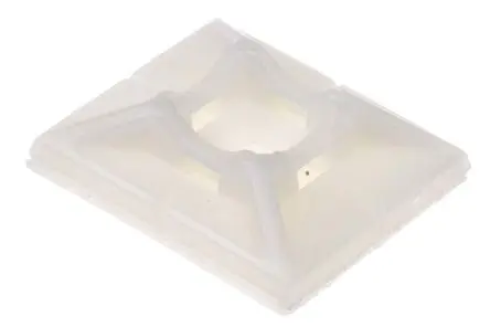 Produktfoto 1 von Legrand ColringTM Befestigungssockel, Nylon 6.6 Natur 25 mm x 30mm