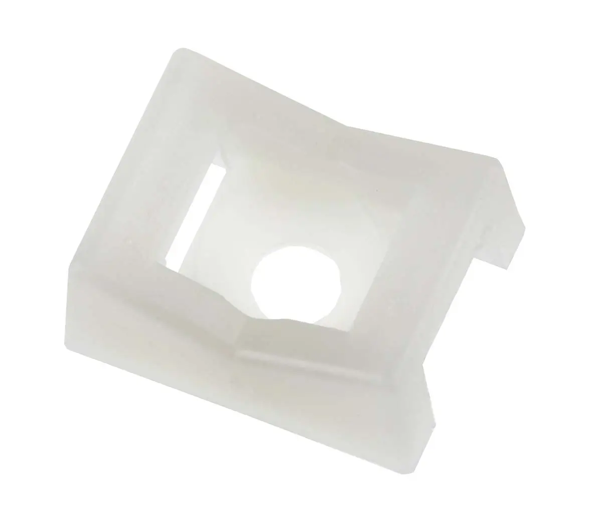 Legrand ColringTM Befestigungssockel, Nylon 6.6 farblos, Schwarz 21 mm x 16.5 mm