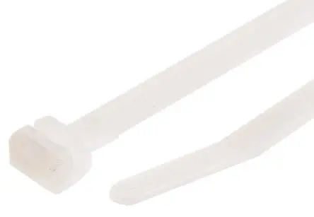 Produktfoto 1 von Legrand Colring Nylon 6.6 Kabelbinder Nicht lösbar Klar 4.6mm x 180 mm
