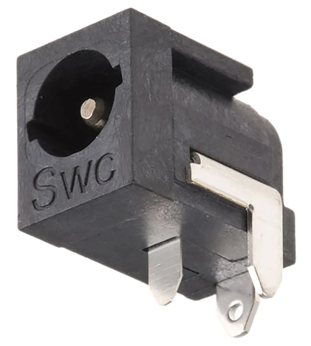 Switchcraft gewinkelt DC Buchse DC-Buchse Nickel 5A 24 V x 9.4 mm, Panel