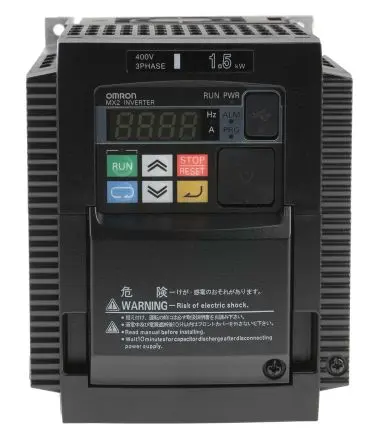 Produktfoto 1 von Omron 3G3MX2 3-Phasen Frequenzumrichter 1.5 kW 480V 5.4 A 400Hz