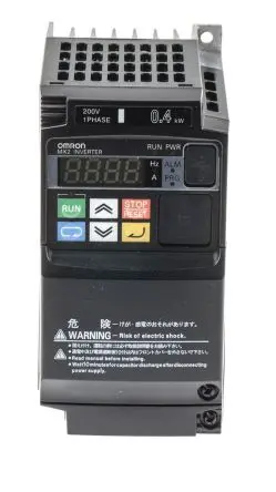 Produktfoto 1 von Omron 3G3MX2 1-Phasen Frequenzumrichter 0.4 kW 240V 17.5 A 400Hz