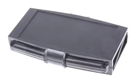 Produktfoto 1 von CAMDENBOSS Tragbares Gehäuse, ABS, 95 mm Eingebautes Batteriefach, 145 mm, H. 25 mm, Schwarz, IP65, IP54