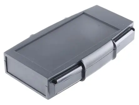 Produktfoto 1 von CAMDENBOSS Tragbares Gehäuse, ABS, 110 mm Eingebautes Batteriefach, 185 mm, H. 35 mm, Schwarz, IP54, IP65