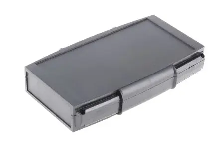 Produktfoto 1 von CAMDENBOSS Tragbares Gehäuse, ABS, 120 mm Eingebautes Batteriefach, 200 mm, H. 35 mm, Schwarz, IP54, IP65