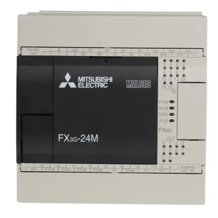 Produktfoto 1 von Mitsubishi FX3G Logikmodul, 14 Eing. Relais Ausg.Typ Sink Eing.Typ