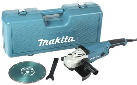 Produktfoto 1 von Makita GA9020kd GA9020, 240V Winkelschleifer Bürstenmotor / 2200 W, Scheiben-Ø 230 mm 6000U/min