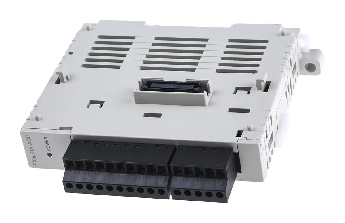 Produktfoto 1 von Mitsubishi SPS-E/A Modul für FX3GPLC 2 x Analog Eingang / 1 x Analog Ausgang