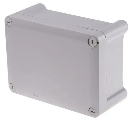 Produktfoto 1 von Legrand Atlantic Polycarbonat Wandanschlusskasten Grau IP66, HxBxT 175 mm, 130 mm x 81 mm