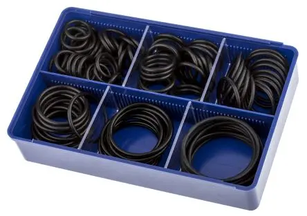 Produktfoto 1 von RS PRO Nitril O-Ring-Satz, Dichtungsring ,Gummidichtung