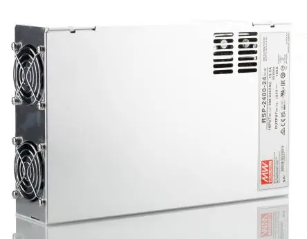 Produktfoto 1 von MEAN WELL RSP-2400 Schaltnetzteil 1-Ausg. 24V dc 2.4 kW, Chassis 370 V dc, 264V ac 100A