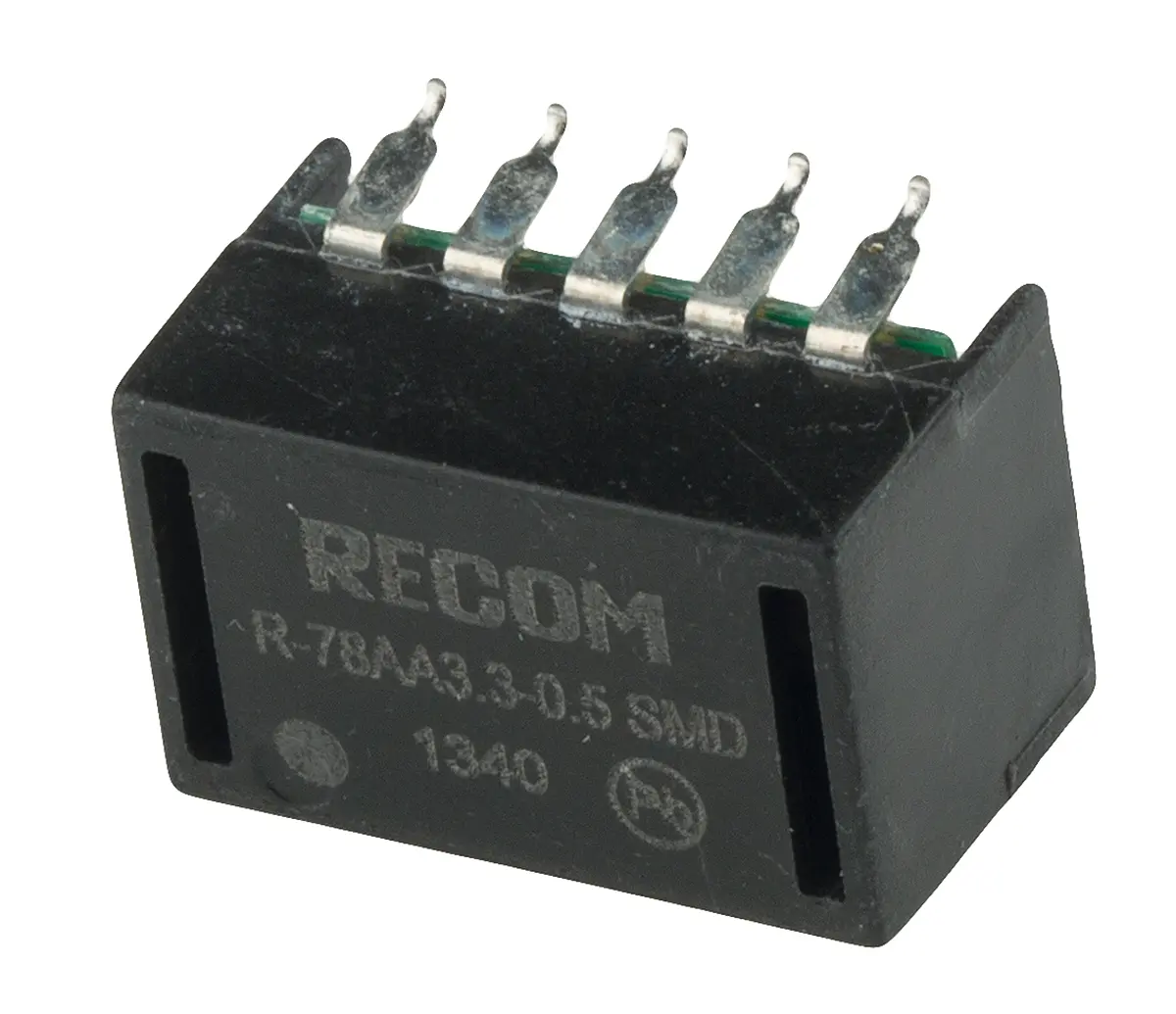 Recom R-78AA-0.5 Schaltregler, Eingang 4.75 → 32V dc / Ausgang 3.3V dc, 1 Ausg., 1.65W, 500mA, Oberflächenmontage