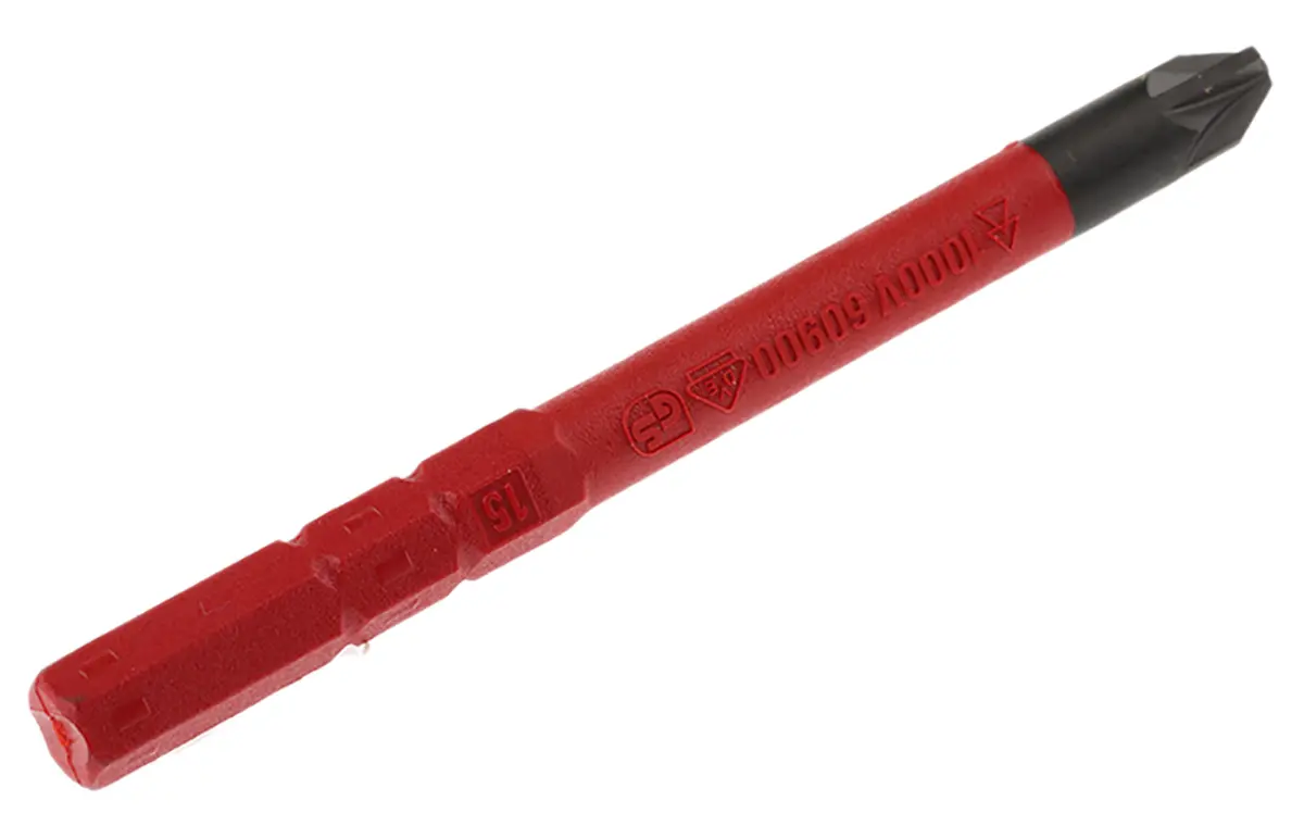 Wiha PZ2 Schraubbit Chrom Vanadium Stahl, 1-teilig