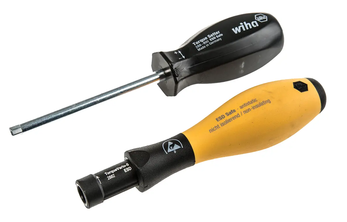 Produktfoto 1 von Wiha 4 mm Drehmomentschraubendreher Einstellbar 0.5 To 2.0 Nm / ±6 % Länge 131 mm ESD-Sicherheit
