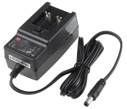 Produktfoto 1 von MEAN WELL GE18 AC/DC-Adapter 264V ac Aus, CH, EU, UK, USA/Japan 2.4 A
