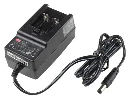 Produktfoto 1 von MEAN WELL GE18 AC/DC-Adapter 264V ac Aus, USA/Japan, EU, UK 2 A