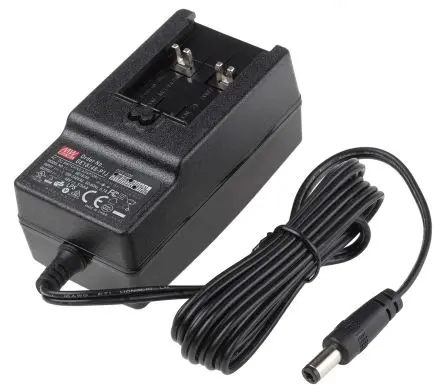 Produktfoto 1 von MEAN WELL GE18 AC/DC-Adapter 264V ac EU, UK, Aus, USA/Japan 375 mA