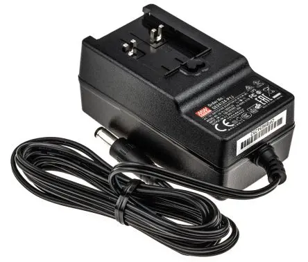 Produktfoto 1 von MEAN WELL GE24 AC/DC-Adapter 264V ac Typ C 1 A