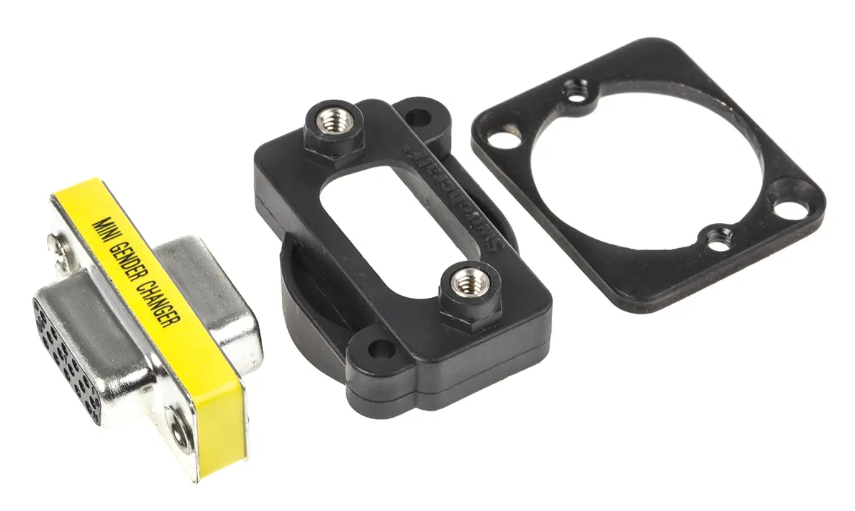 Produktfoto 1 von Switchcraft Sub-D Adapter 15-Wege D-Sub Buchse Buchse D-Sub 15-polig Buchse Buchse