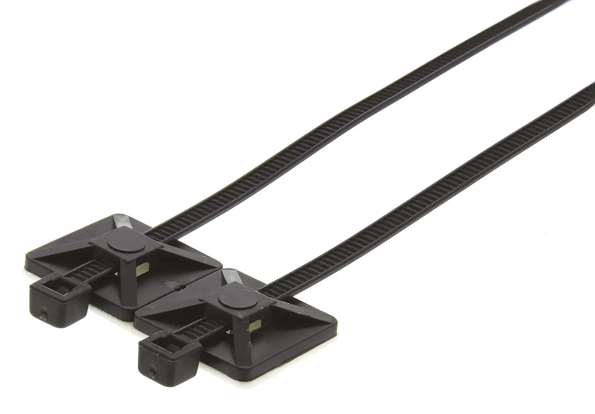HellermannTyton Nylon T Nylon 6.6 Kabelbinder Baugruppe Schwarz 4.1 mm x 150 mm