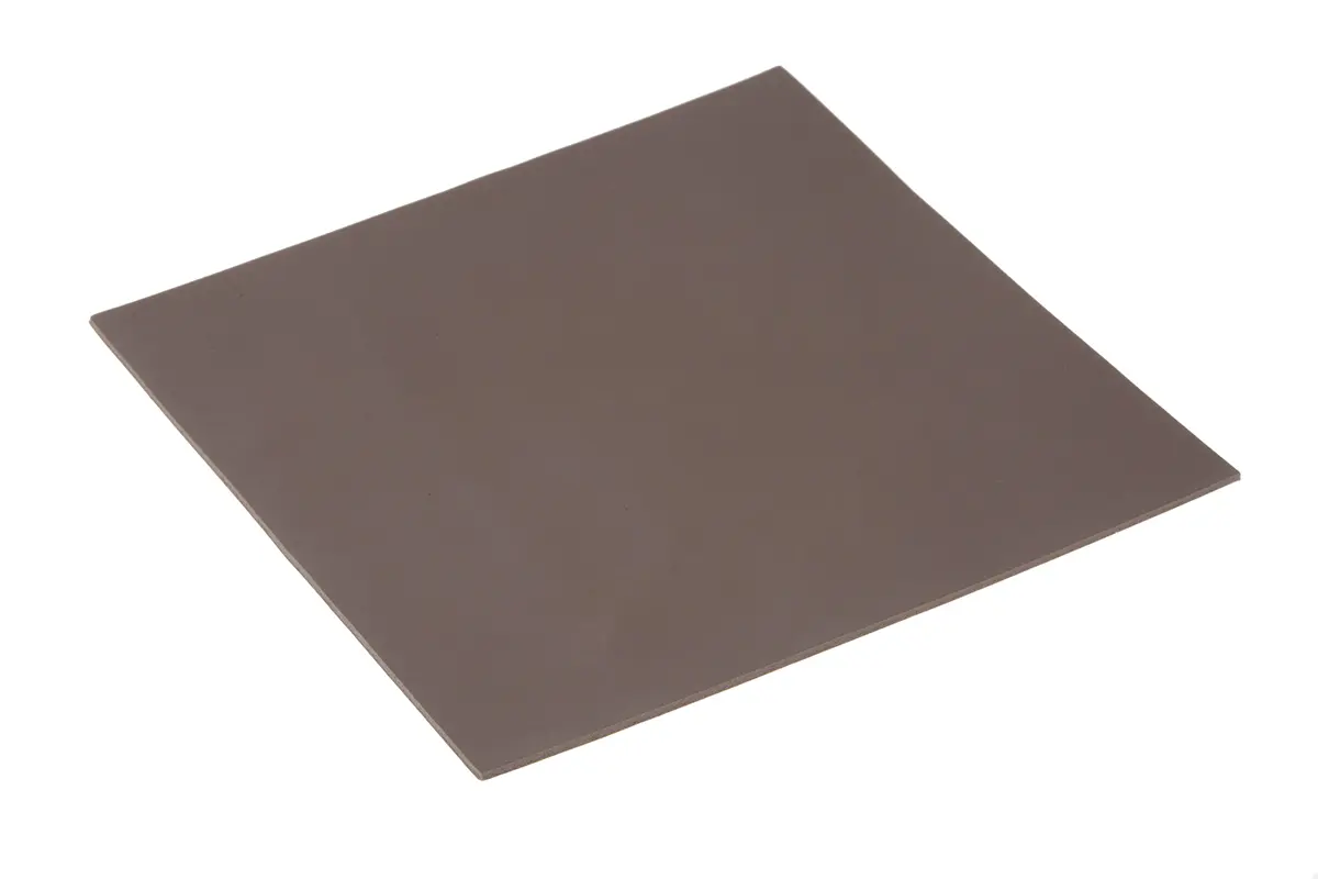 Produktfoto 1 von RS PRO Wärmeleitmaterial, 4W/m·K Selbstklebend, Stärke 1.5mm, 150 x 150mm