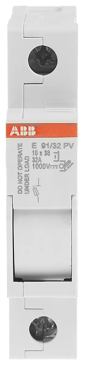 Produktfoto 1 von ABB E 90 PV Sicherungsschalter-Trennschalter / 1-polig 32 A, 10 x 38 mm Sicherungsgröße, 1 phasig