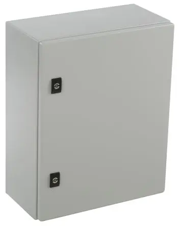 Produktfoto 1 von Schneider Electric Spacial CRN Stahl Wandanschlusskasten Grau IP66, HxBxT 500 mm, 400 mm x 200 mm