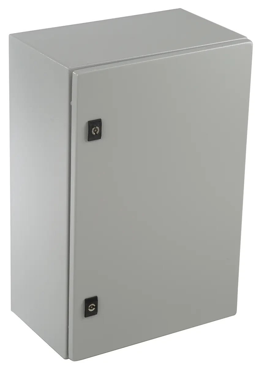 Produktfoto 1 von Schneider Electric Spacial CRN Stahl Wandanschlusskasten Grau IP66, HxBxT 600 mm, 400 mm x 250 mm