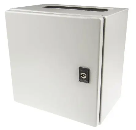 Produktfoto 1 von Schneider Electric Spacial CRN Stahl Wandanschlusskasten Grau IP66, HxBxT 300 mm, 300 mm x 200 mm