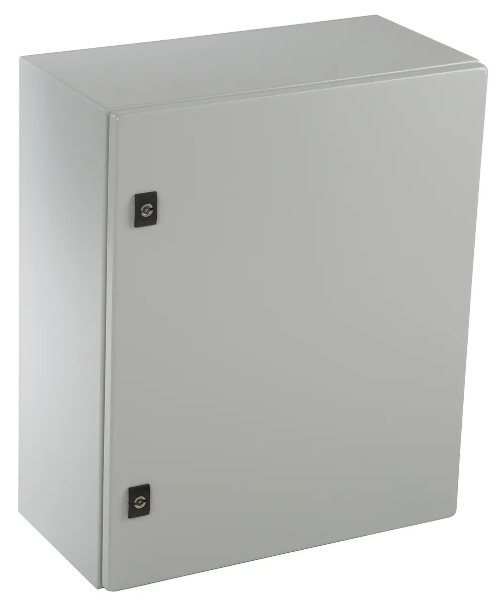 Produktfoto 1 von Schneider Electric Spacial CRN Stahl Wandanschlusskasten Grau IP66, HxBxT 600 mm, 500 mm x 250 mm