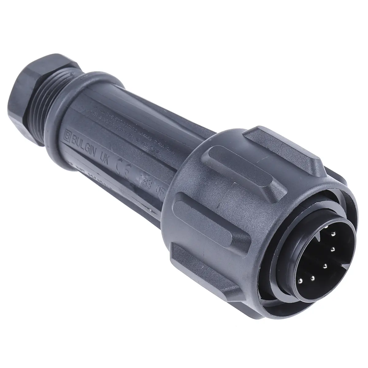 Produktfoto 1 von Bulgin EXPlora EXP 50 Standard Rundsteckverbinder Stecker 10-polig Stecker 10A Kabel IP68