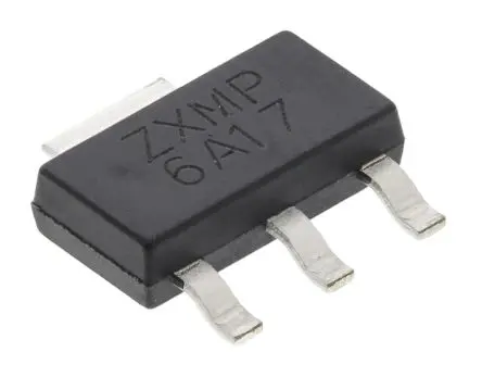 Produktfoto 1 von DiodesZetex ZXMP6A17G Typ P-Kanal, Oberfläche MOSFET Erweiterung 60 V / 4.3 A 3.9 W, 4-Pin SOT-223
