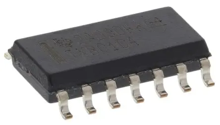 Produktfoto 1 von Texas Instruments Spannungspegelwandler Übertrager Spannungsüberwachung 4 ns Oberfläche 2 /Chip 14-Pin SOIC