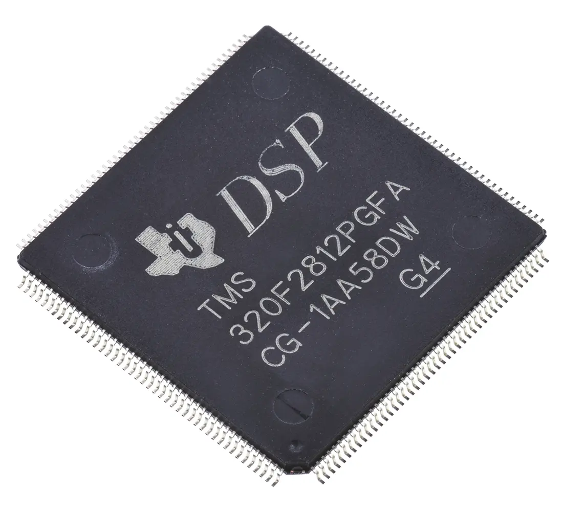 Produktfoto 1 von Texas Instruments TMS320 Digitaler Signalprozessor 32 bit 150 MHz 36 kB RAM 256kB Flash, EEPROM LQFP 176-Pin