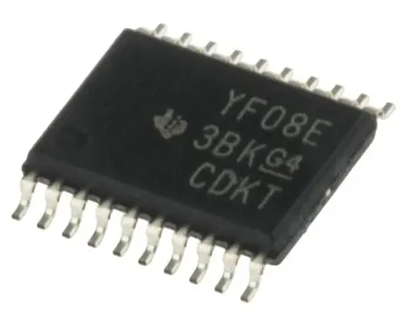 Produktfoto 1 von Texas Instruments Spannungspegelwandler Übertrager Spannungsüberwachung 12 ns Oberfläche 4 /Chip 20-Pin TSSOP