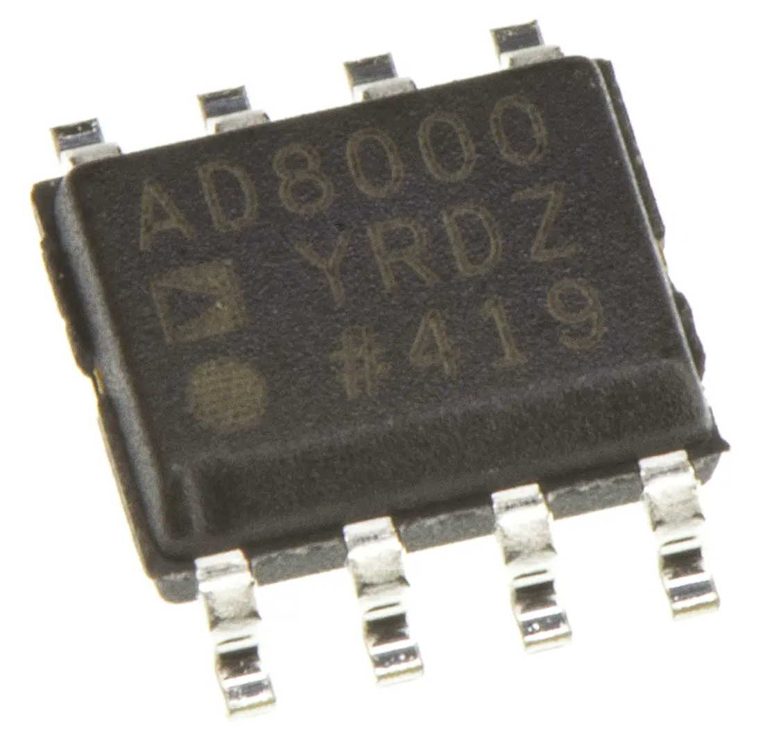 Analog Devices Operationsverstärker Oberfläche 1.5 MHz SOIC, biplor typ. 12 V, biplor typ. 5 V, 8-Pin