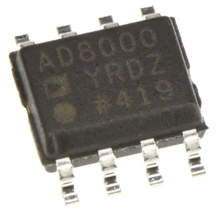 Produktfoto 1 von Analog Devices Operationsverstärker Oberfläche 1.5 MHz SOIC, biplor typ. 12V, biplor typ. 5 V, 8-Pin