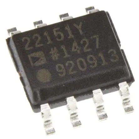 Produktfoto 1 von Analog Devices Hall-Effekt-Sensor Oberfläche 12V Linear Analog SOIC 8-Pin