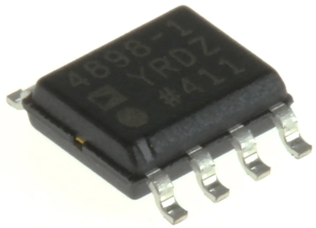 Produktfoto 1 von Analog Devices Operationsverstärker Oberfläche 65 MHz SOIC, biplor typ. 16.5 V, biplor typ. 4.5 V, 8-Pin
