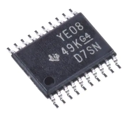 Produktfoto 1 von Texas Instruments Spannungspegelwandler Übertrager Spannungsüberwachung 6.5 ns Oberfläche 8 /Chip 20-Pin TSSOP