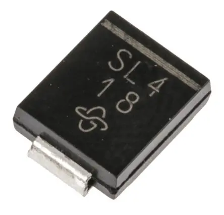 Produktfoto 1 von Vishay SL44 Oberfläche Diode Schottky-Diode Einfach, 40 V / 8 A, 2-Pin DO-214AA
