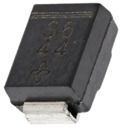 Produktfoto 1 von Vishay SS26 Oberfläche Diode Schottky-Diode Einfach, 60 V / 2 A, 2-Pin DO-214AA
