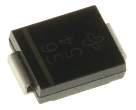 Produktfoto 1 von Vishay SS36 Oberfläche Diode Schottky-Diode Einfach, 60 V / 3 A, 2-Pin DO-214AA