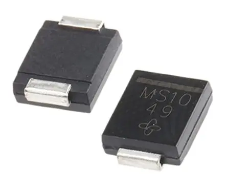 Produktfoto 1 von Vishay SS3H10 Oberfläche Diode Schottky-Diode Einfach, 100 V / 3 A, 2-Pin DO-214AA
