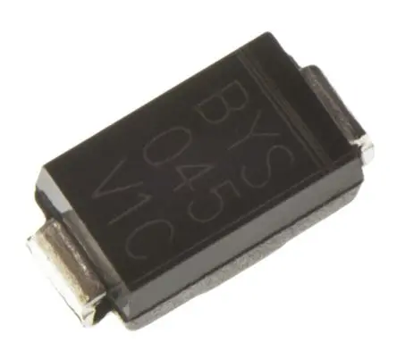 Produktfoto 1 von Vishay BYS10-45 Oberfläche Diode Schottky-Diode Einfach, 45 V / 1.5 A, 2-Pin DO-214AC